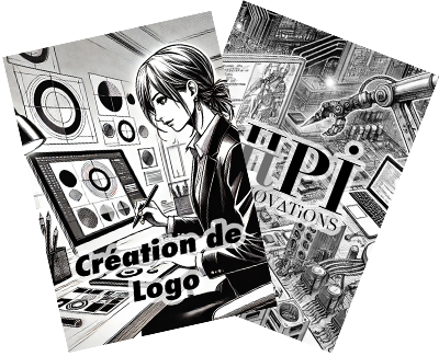 Illustration de Création de Logo de HPI