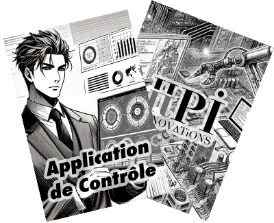 Illustration de Application de controle de HPI